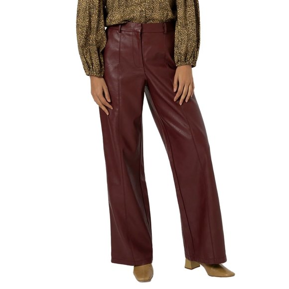 FRNCH faux leather pants - Picture 1 of 3